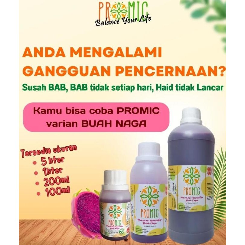 

Hot Sale ! Baru Starter Promic Buah Naga/ Minuman Probiotik Promic 200ml