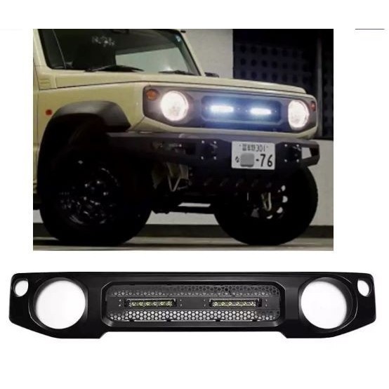 Grill Depan Jimny Jb74 Grill Jimny Jb74 Double LedGrill Bumper Jimny Ready