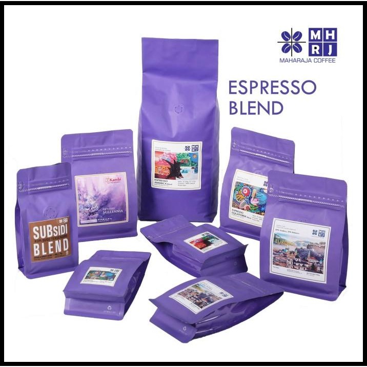 

Maharaja Espresso Arabica Robusta Blend - Espresso America/ Europa/ Equatoria/ E50/ Subsidi/ Millennia/ Rakata