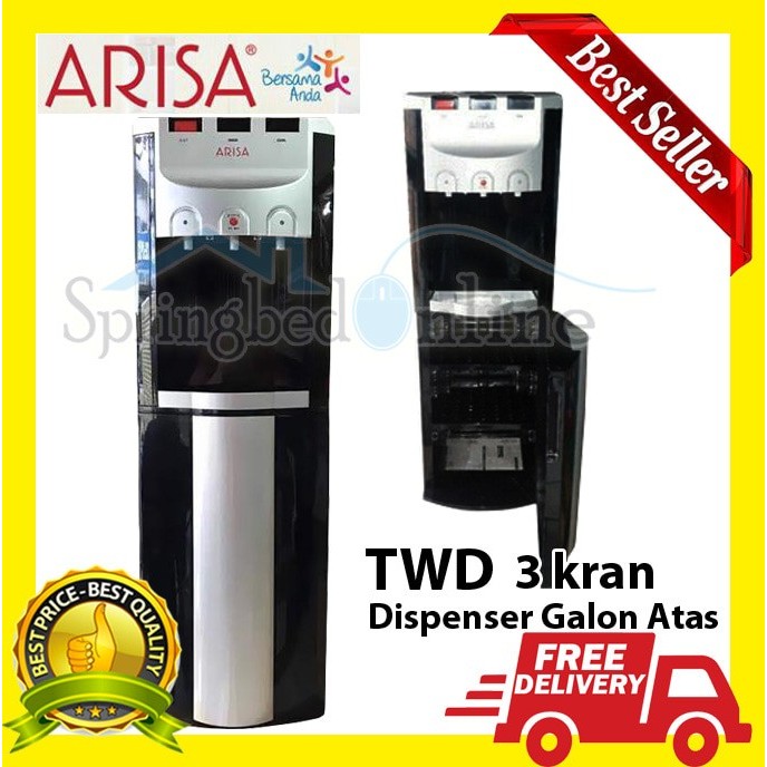 DISPENSER PANAS DINGIN TWD ARISA Galon Atas