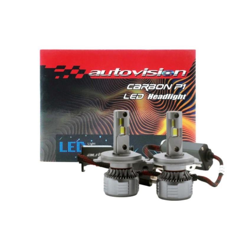 Lampu Led Mobil H4 Autovision Carbon P1 5.700 Kelvin 45 Watt 4.500 Lumen