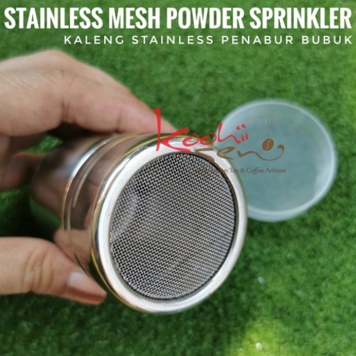 

Legend - Penabur Bubuk/Sprinkler Powder/Penghias Minuman Kopi/Stainless Mesh