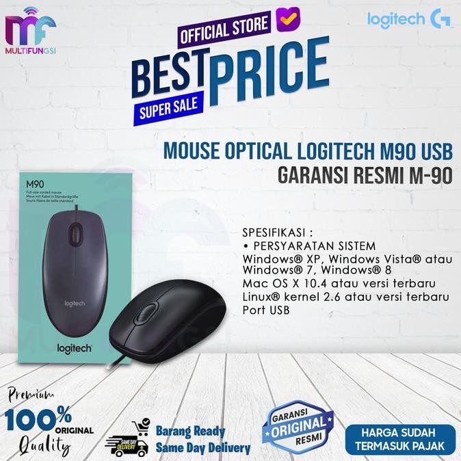 

Mouse Optical LOGITECH M90 USB