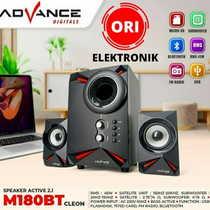 ADVANCE MULTIMEDIA SPEAKER M -180BT CLEON