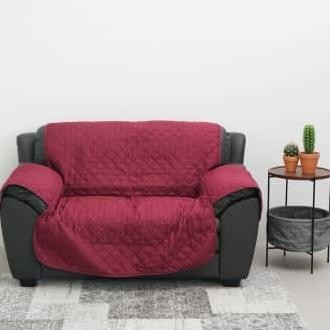 Ready Lapisan Sofa Sarung Pelindung Sofa Kulit Sofa Protector 2 Seat