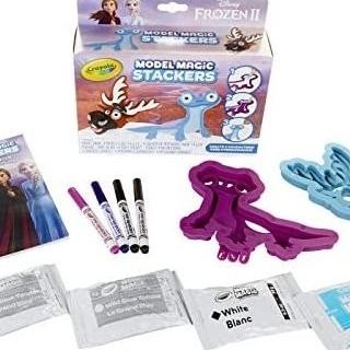 

Crayola Frozen 2 Model Magic Stacker Set Sven & Fire edukasi craft