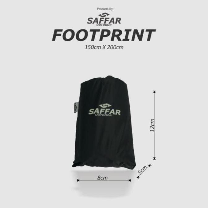 Footprint Alas Tarp Tent Tenda Ultralight Nylon 20D - Flysheet Mini -