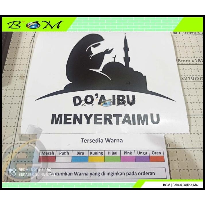 

BEST DEAL STIKER STICKER CUTTING CUTING DOA IBU !!!!