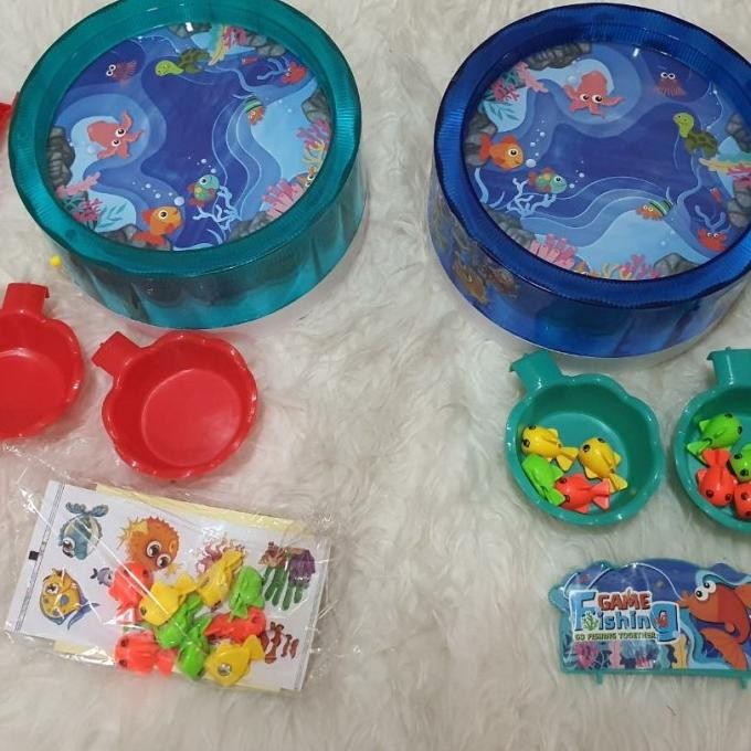 

family toys COD MAINAN IKAN PANCING MUSIC air lampu edukasi fishing