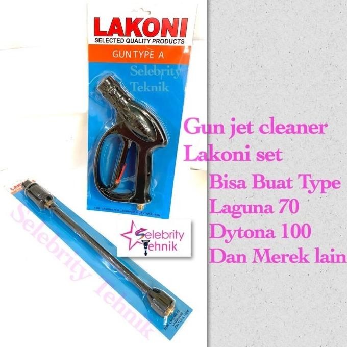 TERMURAH - Gun Lance Set Jet Cleaner Laguna 70 /100 / Tembakan / Semprotan Lakoni