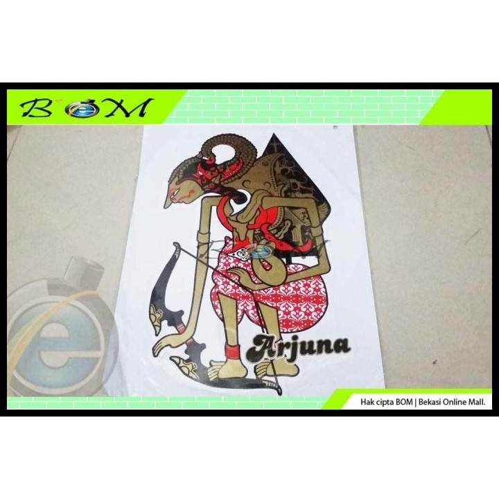 

DISKON STICKER STIKER GAMBAR KARAKTER WAYANG KULIT ARJUNA !