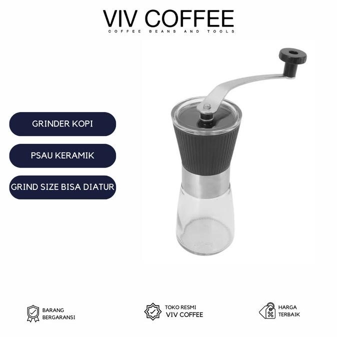 

Grinder Kopi Manual Stainless Steel Hand Coffee Grinder