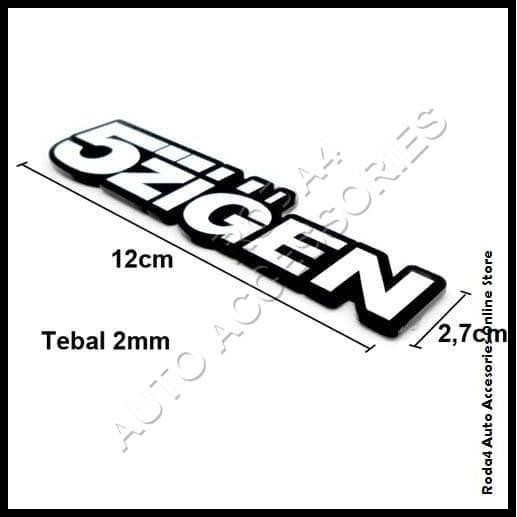 BEST DEAL EMBLEM MOBIL RACING 5ZIGEN 
