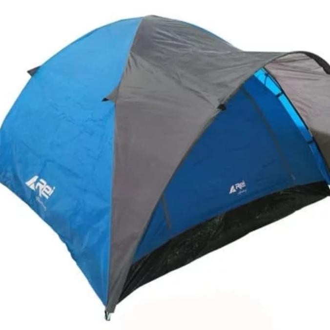 Tenda Rei Eliot 4 + 1 Persons Black Grey Original - Tenda Camping