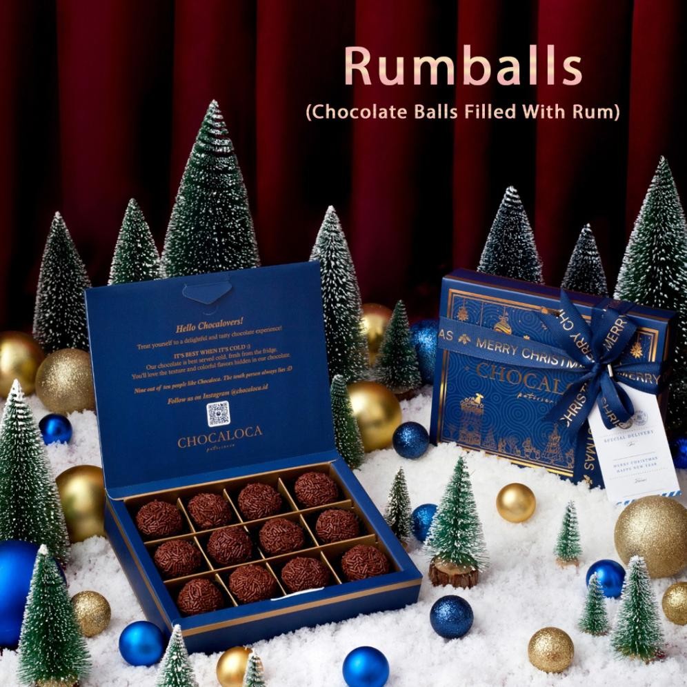 

CR - Christmas Hampers Parcel Natal Premium Chocoballs by Chocaloca TERLARIS