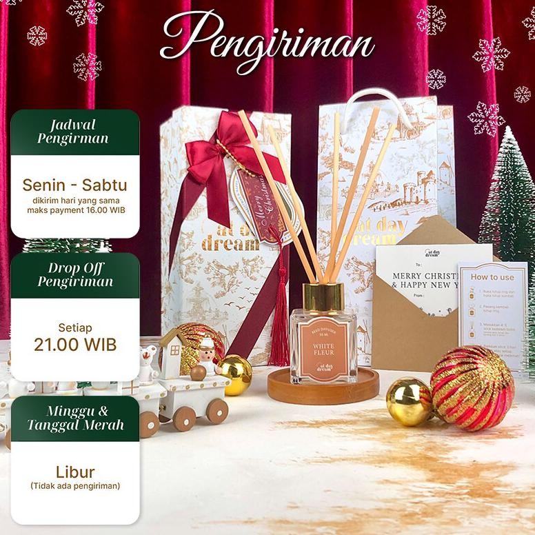 

CR - (Gift Set Christmas) SNOW SET Hardbox Hampers Natal - at daydream TERLARIS