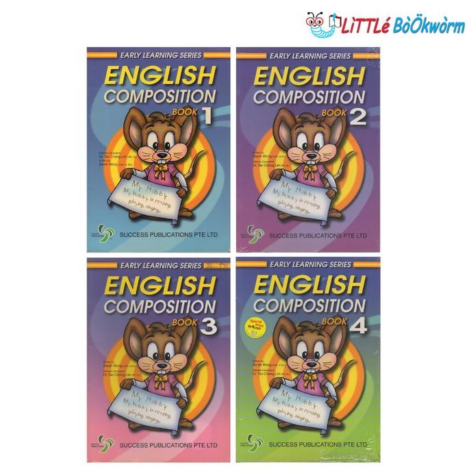 

READY EARLY LEARNING SERIES - ENGLISH COMPOSITION BOOK 1,2,3,4