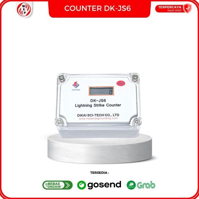 Lightning Strike Counter DK-JS6 Penghitung Sambaran Petir Digital