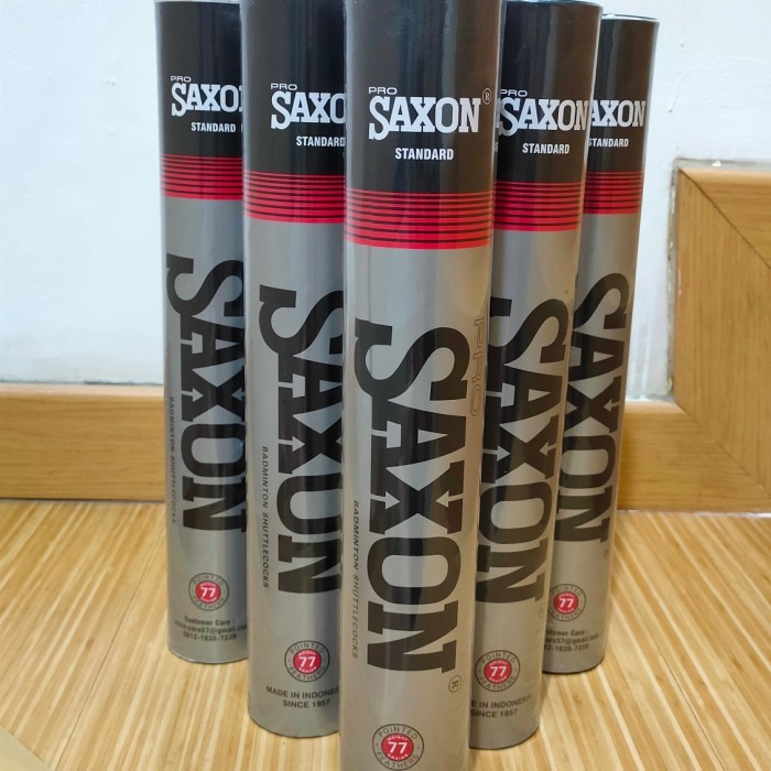 saxon shuttlecock silver 77