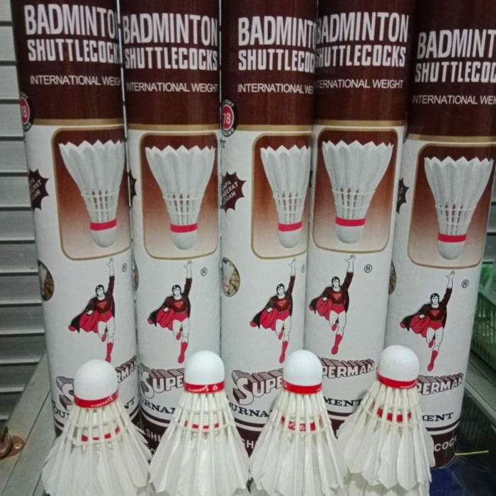 shuttlecock superman coklat