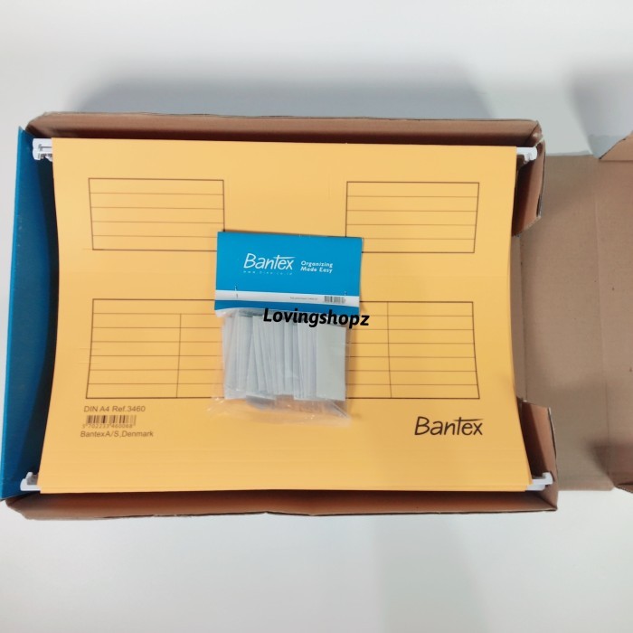 

TERBARU - Hang Map Gantung Bantex A4 (3460), Suspension File Bantex ukuran A4