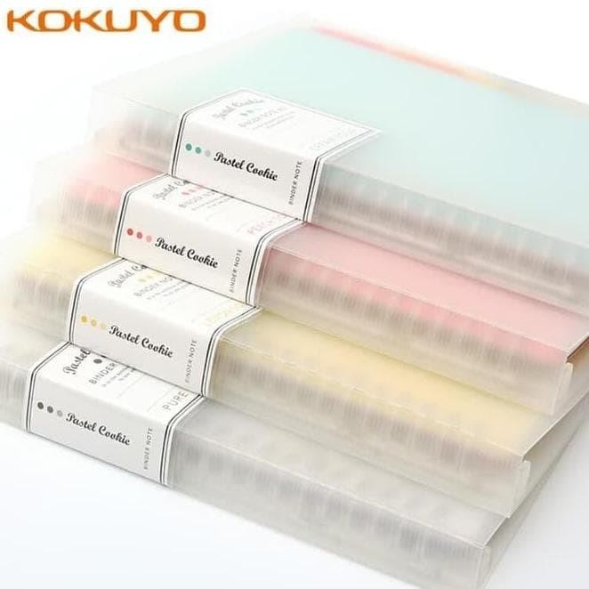 

BARU KOKUYO WSG-RUCP11 PASTELCOOKIE BINDER NOTEBOOK (REFILABLE) B5/26 HOLES