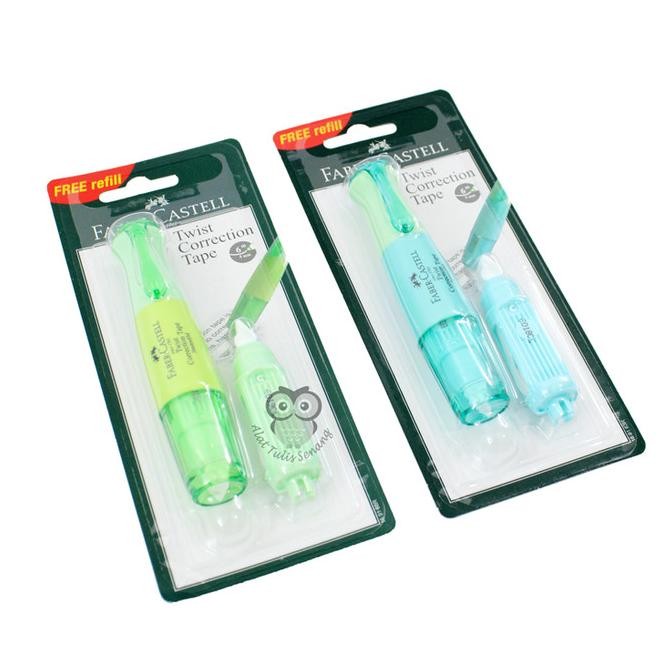 

BARU TWIST CORRECTION TAPE PASTEL FABER CASTELL