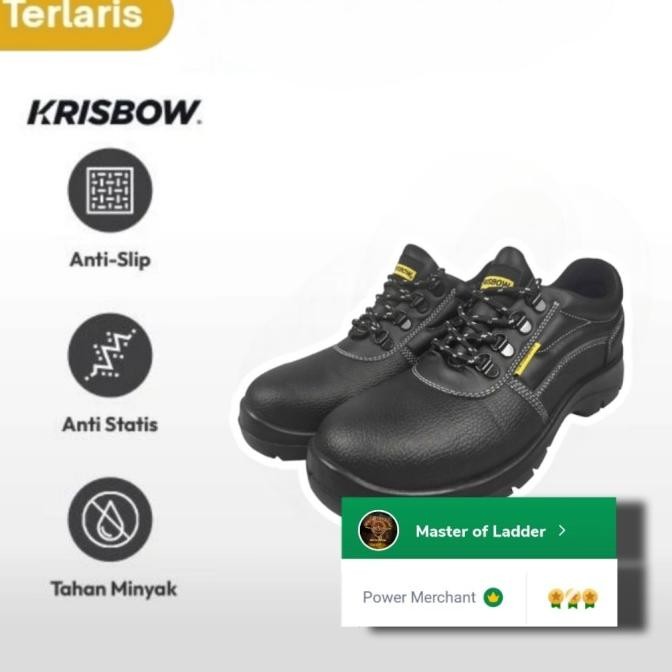 Krisbow Sepatu Proyek Pengaman ARROW ARGON 4 INCH SAFETY SHOES