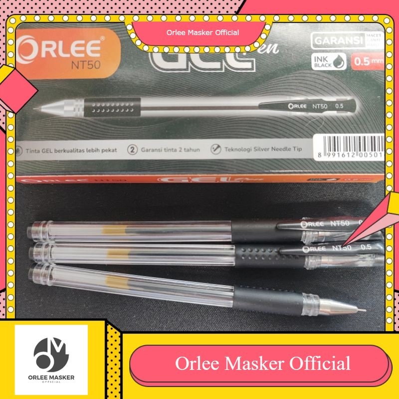 

PULPEN GEL ORLEE NT50 MINI 0,5MM 1 PAK (ISI 12 PCS)