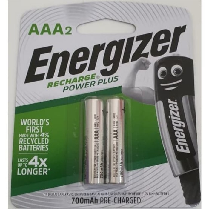 Baterai Energizer Aaa Recharge/ A3 Recharge