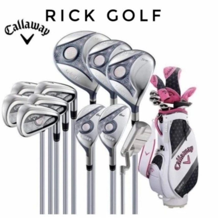 stick golf callaway solaire ladies original fullset isi 11pcs