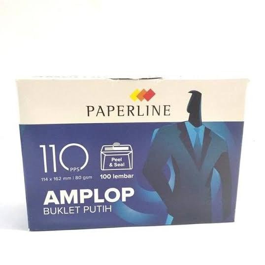 

BARU AMPLOP PUTIH PAPERLINE 110 PPS