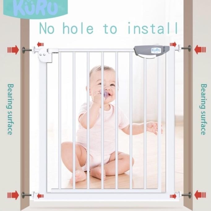 KURU Baby Gate | Pagar Bayi Safety Guard Pintu Pembatas Tangga