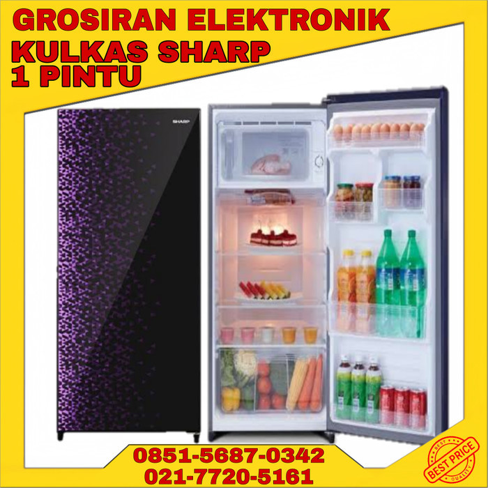KULKAS SHARP 1PINTU 165MG (PROMO DEPOK)