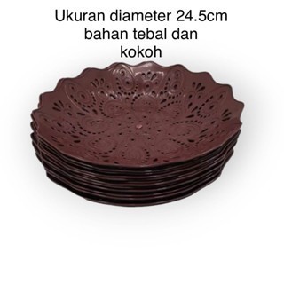 PIRING ROTAN CEKUNG BAHAN PLASTIK UKURAN BESAR