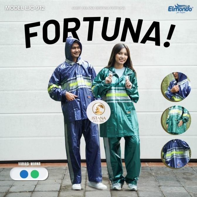 BIG SALE JAS HUJAN SETELAN FORTUNA ELMONDO 912 !!!!!
