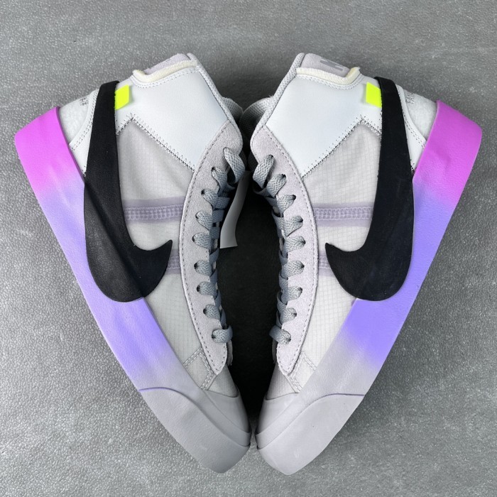 Off-White x Nike Blazer Mid Wolf Grey Serena Queen
