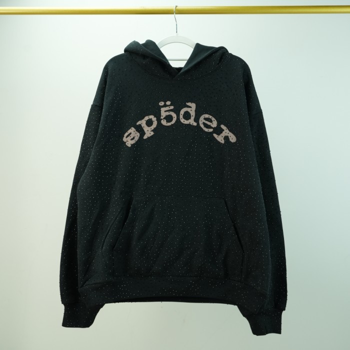 Sp5der VVS Hoodie - Black