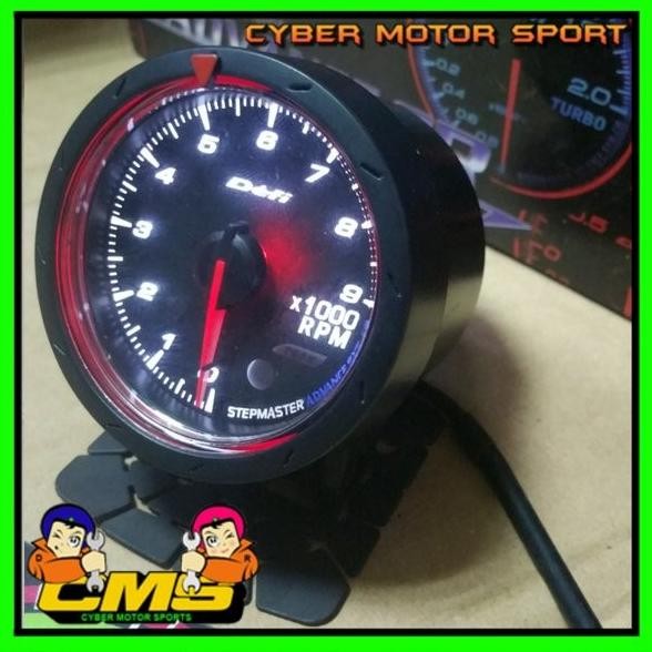 Indikator Defi tachometer RPM mobil universal. Rpm gauge defi