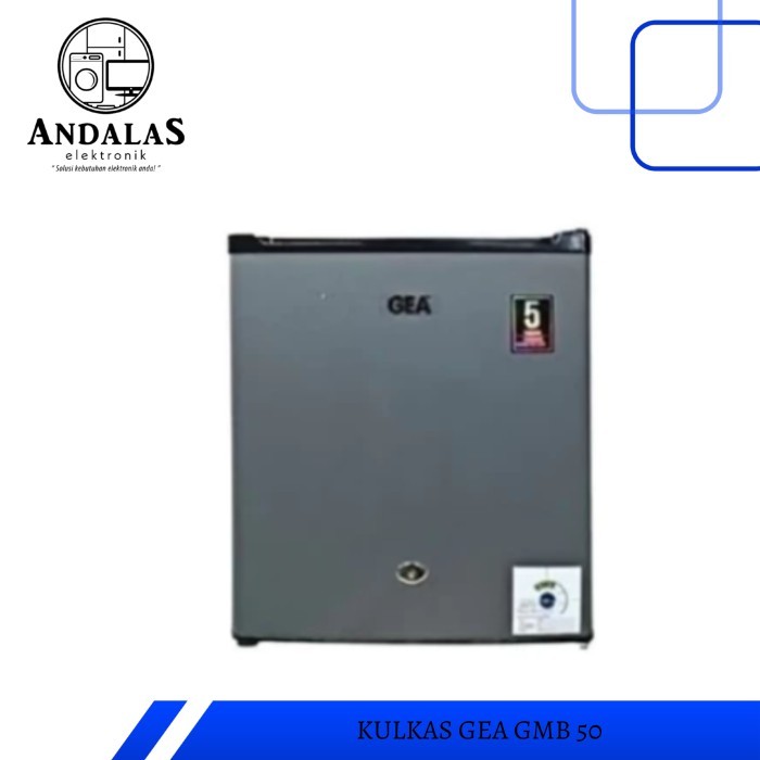GEA KULKAS MINI BAR GMB-50 / GMB50 / GMB 50 PORTABLE RAK BESI 48L KULKAS MINI GEA LOW WATT
