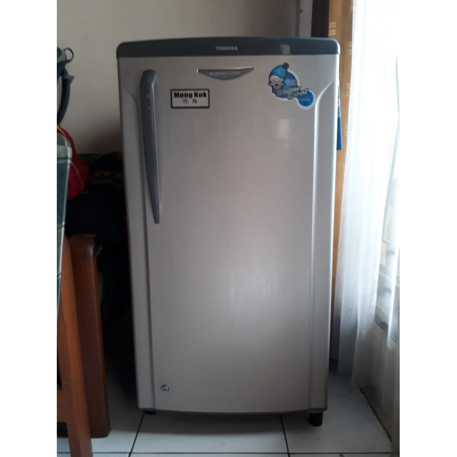 KULKAS TOSHIBA GLACIO 1 PINTU 4 RAK