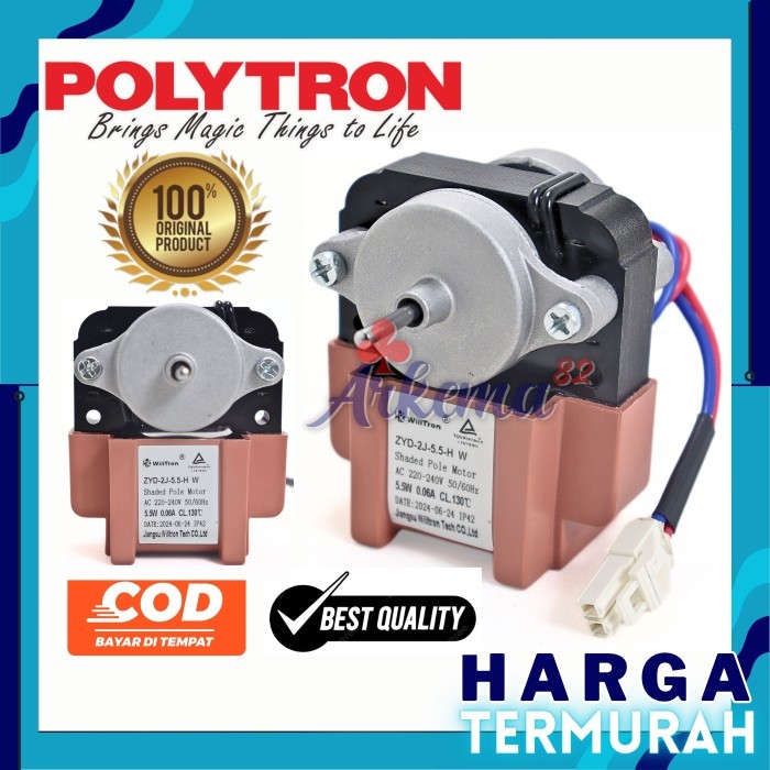 FAN SHOWCASE POLYTRON ORIGINAL MOTOR FAN SHOWCASE