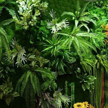 AKSESORIES RUMPUT DINDING TANAMAN HIAS PLASTIK PAJANGAN RUMPUT