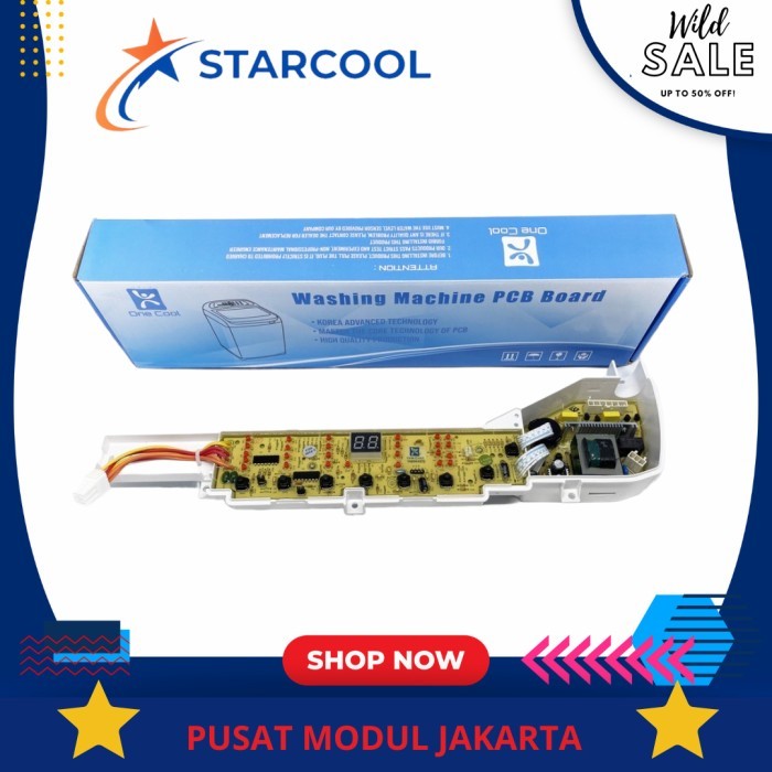 MODUL PCB MESIN CUCI SANYO AQW-78DD / AQW-88DD / AQW98DD