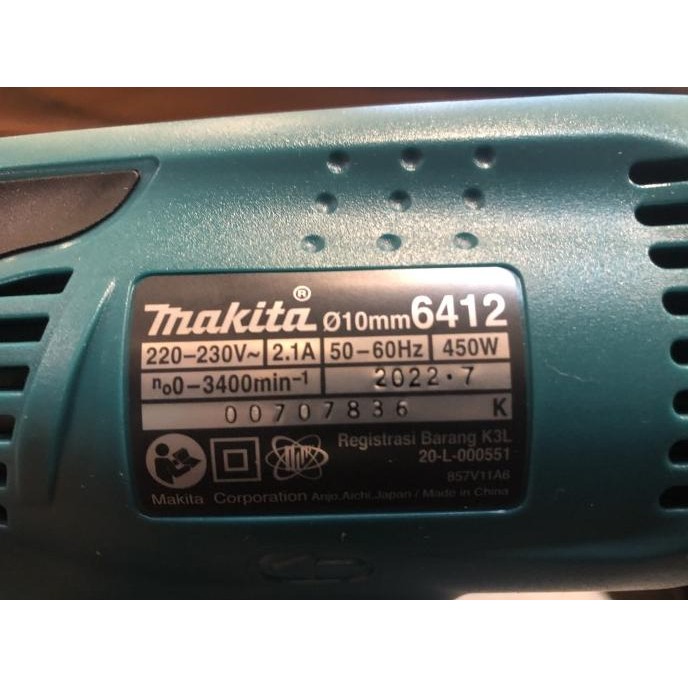 BOR TANGAN MAKITA 6412