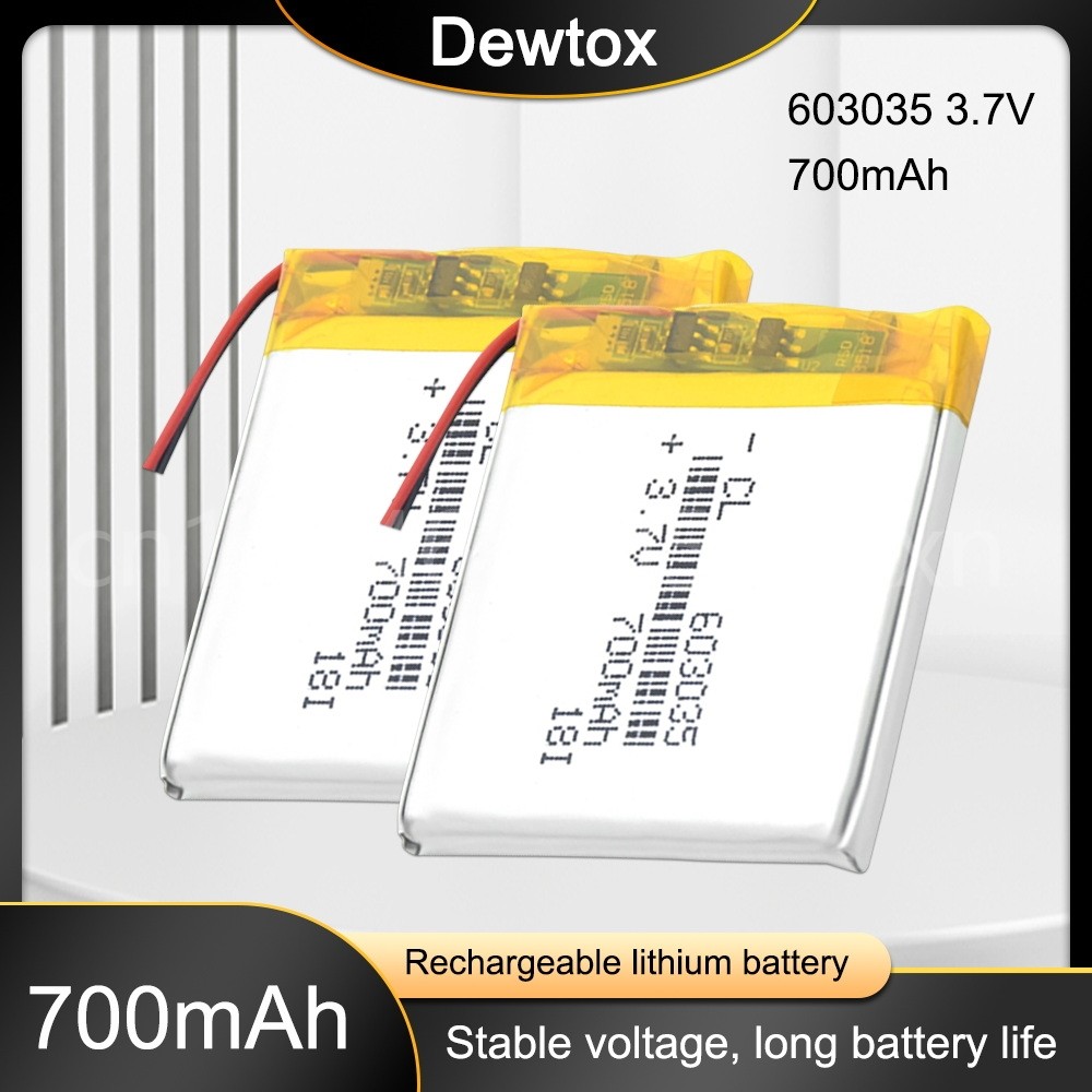 3.7v 603035 Li-po Battery Recharab Lithium Polymer
