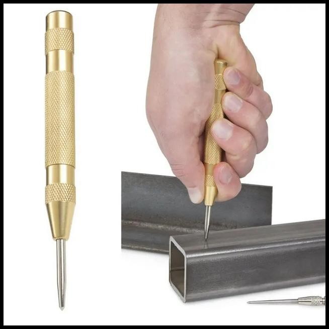 

DISKON ALAT PENANDA TITIK PENITIK BOR BESI AUTOMATIC CENTER PUNCH MARKER !!!
