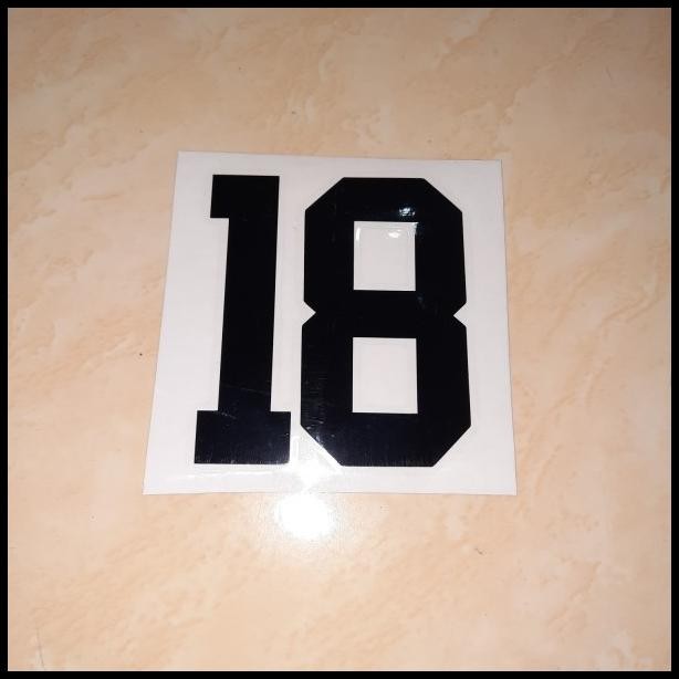 

TERMURAH CUTTING STICKER NOMOR 2 ANGKA BASEBALL STYLE UKURAN TINGGI 15 CM