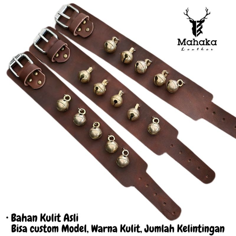 Gongseng Kaki Tari Krincingan Kencring Tari Kulit Sapi - Klintingan Kuningan / Klintingan Kaki