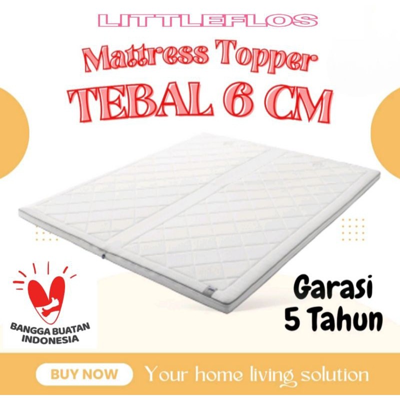 Mattress Toper / Matrass Pelapis Kasur / Topper Springbed / Kasur Lantai / Pelapis Springbed /